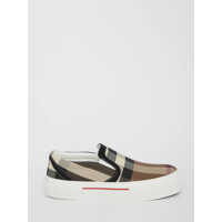 Sneakers Exaggerated Check Sneakers Barbati