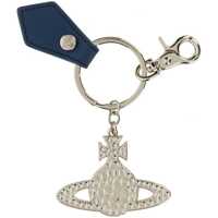 Brelocuri Saffiano Hammered Orb Keychain Femei