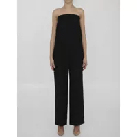 Rochii elegante Tailored Wool Jumpsuit Femei