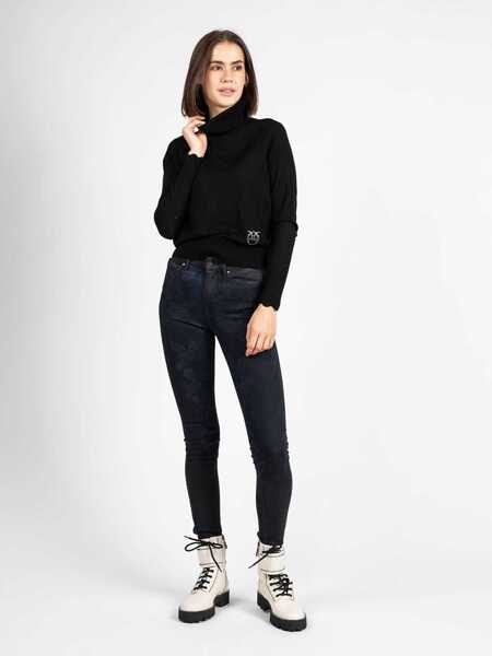 Pantaloni casual GUESS Skinny W63A46D27E0 Granatowy Barbati (BM 9440060) 2