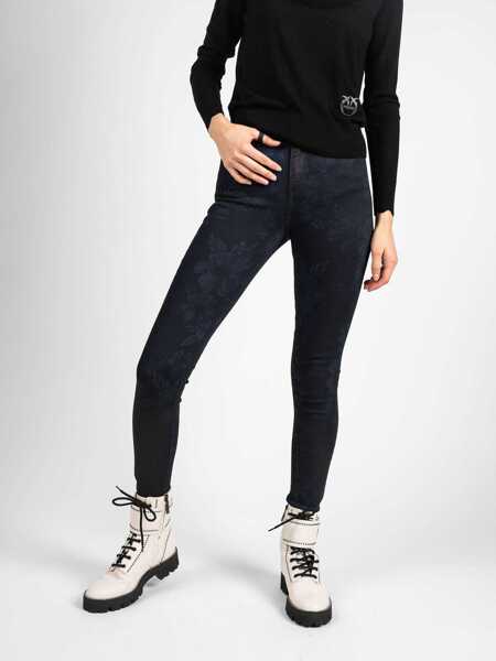 Pantaloni casual GUESS Skinny W63A46D27E0 Granatowy Barbati (BM 9440060) 3