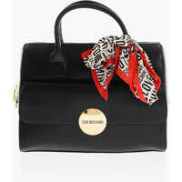 Genti de mana Love Logoed Handkerchief Faux Leather Simple Hoop Handbag Femei