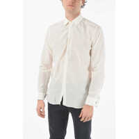 Camasi elegante Silk And Cotton Shirt With Cufflinks Barbati
