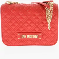 Genti de umar Love Quilted Faux Leather Shoulder Bag Femei