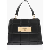 Genti de umar Love Faux Leather Padded Bag With Removable Shoulder Strap Femei