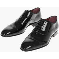 Pantofi Oxford Patent Leather Oxford Shoes With Leather Soles Barbati