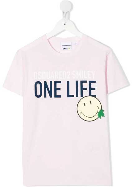 Tricouri DSQUARED2 T-Shirt Cool Fit PINK Baieti (BM 9444755) 1