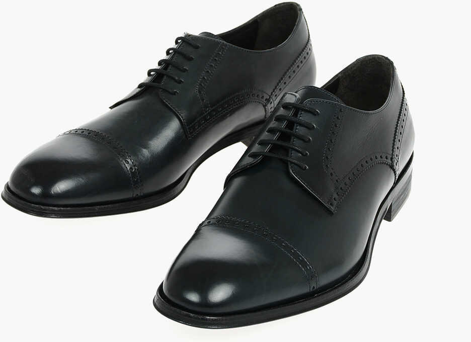 Pantofi Barbati CORNELIANI Brogues Details Suede Derby Shoes