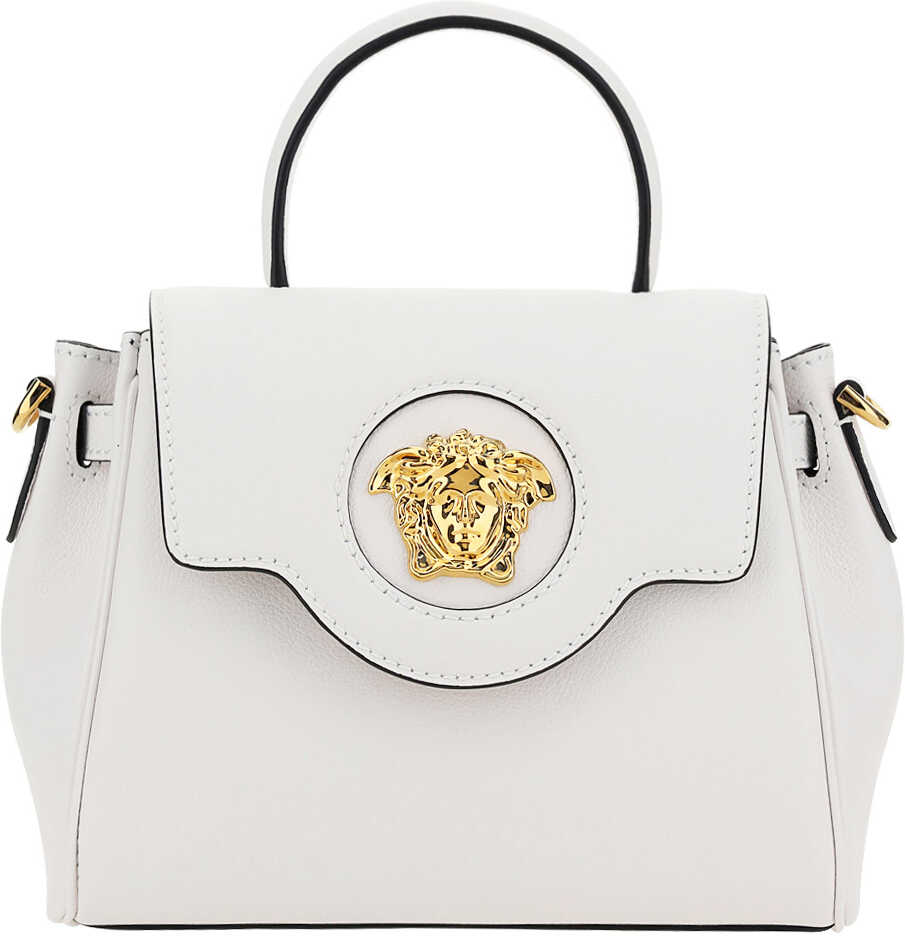 Versace Shoulder Bag BIANCO OTTICO-ORO VERSACE