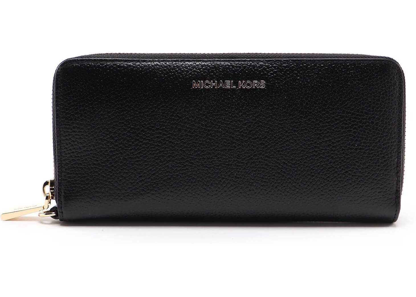 Michael Kors Leather Wallet BLACK