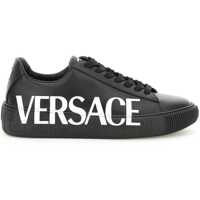 Sneakers Leather Greca Sneakers Barbati