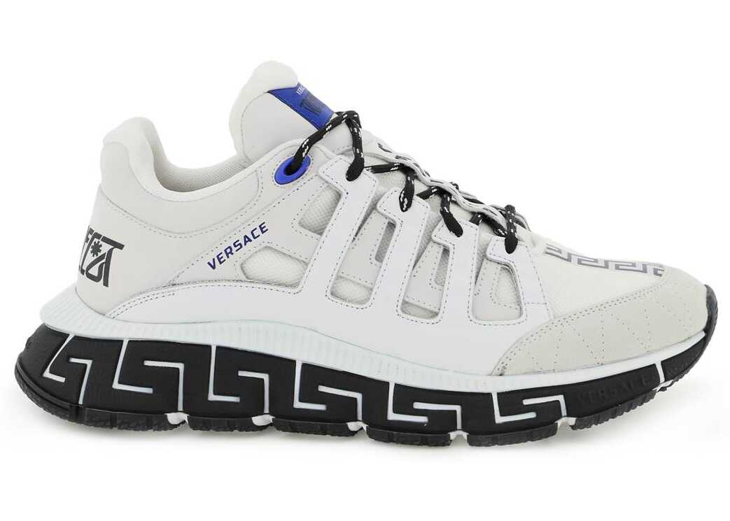 Versace Trigreca Sneakers OFF WHITE NAVY
