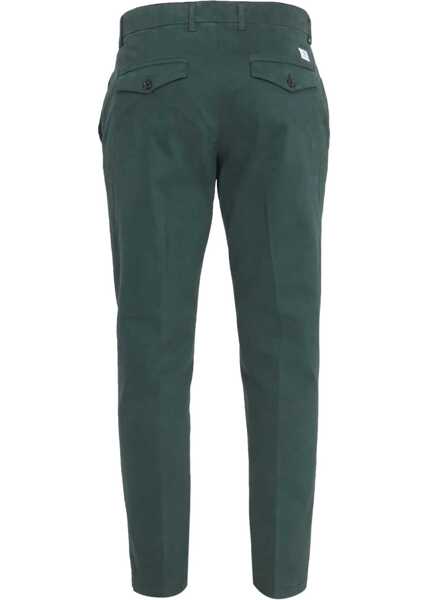 Pantaloni casual Department Five Setter Chino Pants GREEN Barbati (BM 9452348) 3