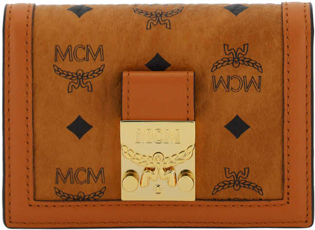 MCM Tracy Card Case COGNAC