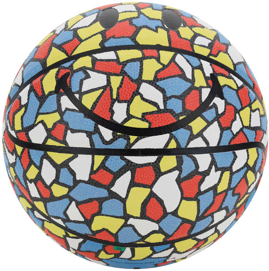 Market Mosaic Smiley Basket Ball MULTI image 0