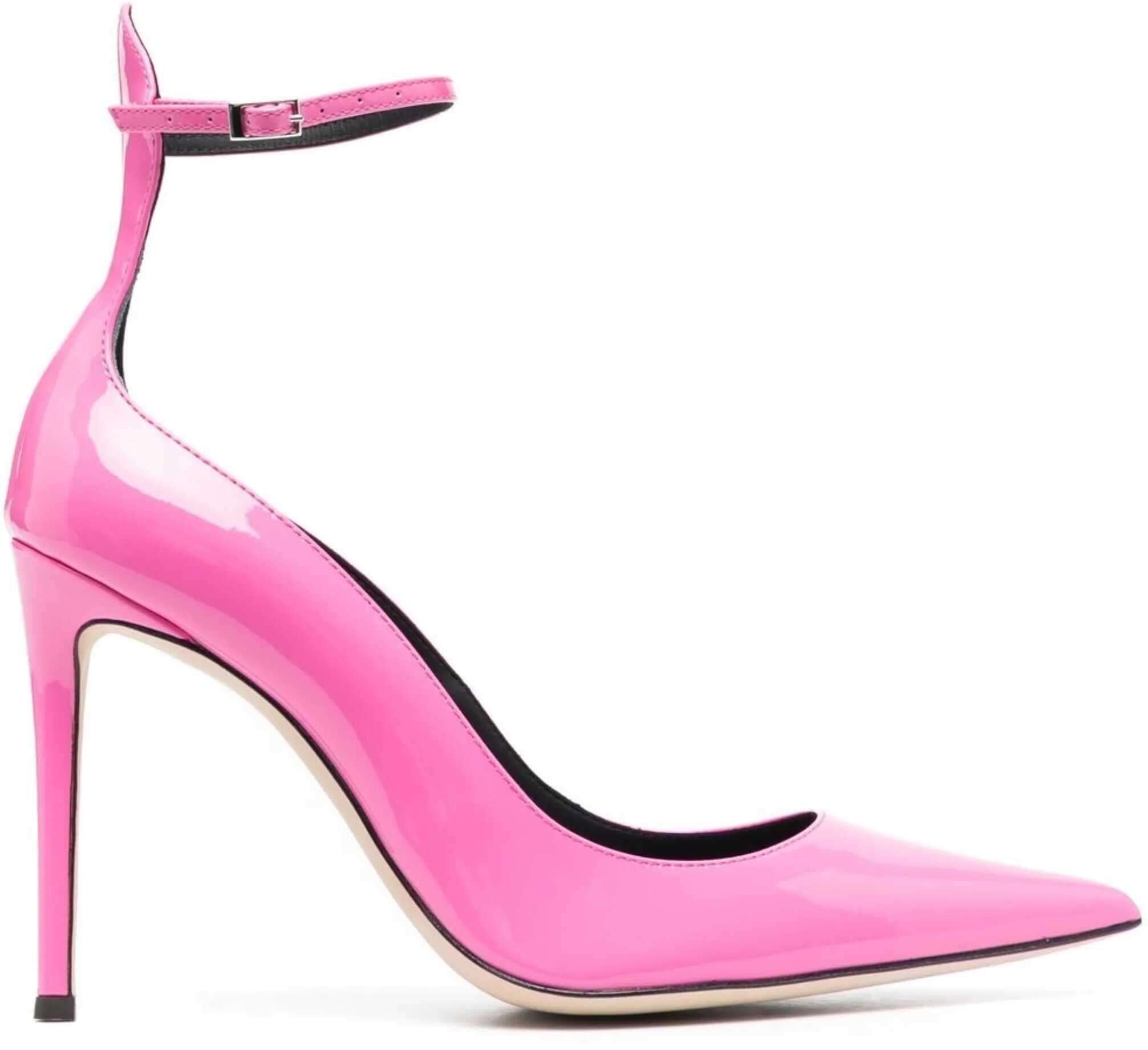 Poze Giuseppe Zanotti Patent Leather Pumps FUCHSIA