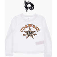 Tricouri Converse All Star Chuck Taylor Long Sleeve T-Shirt And Scrunchie Set