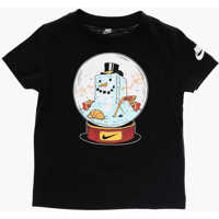 Tricouri Crew-Neck Snow Globe T-Shirt Baieti