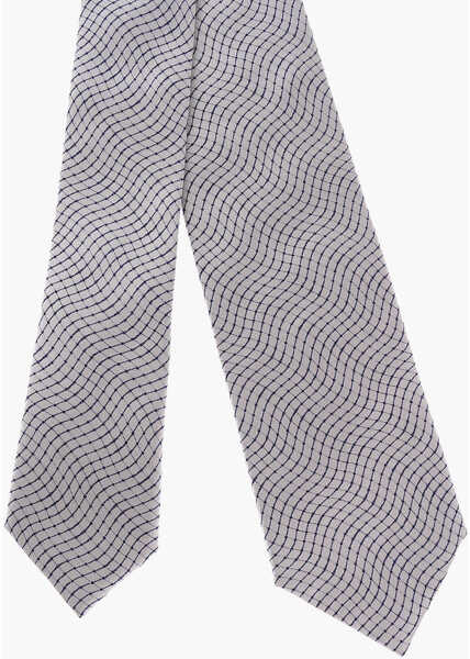 Cravate CORNELIANI Ascot Tie With Adjustable Collar Gray Barbati (BM 9456242) 2