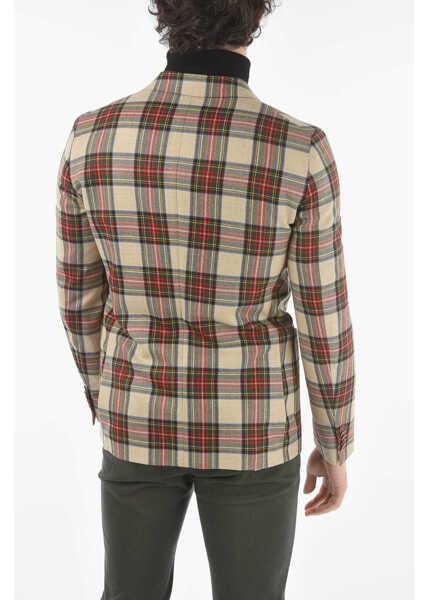 Sacouri CORNELIANI Cc Collection Half-Lined Reward Plaid Check Blazer Multicolor Barbati (BM 9456344) 2