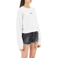 Pulovere casual Cropped Sweatshirt With Logo Femei