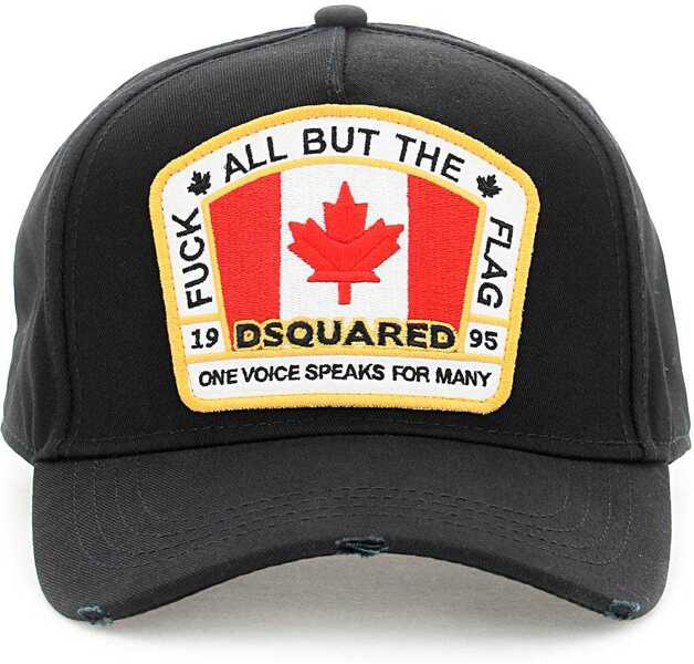 Sepci Barbati DSQUARED2 Canadian Flag Baseball Cap