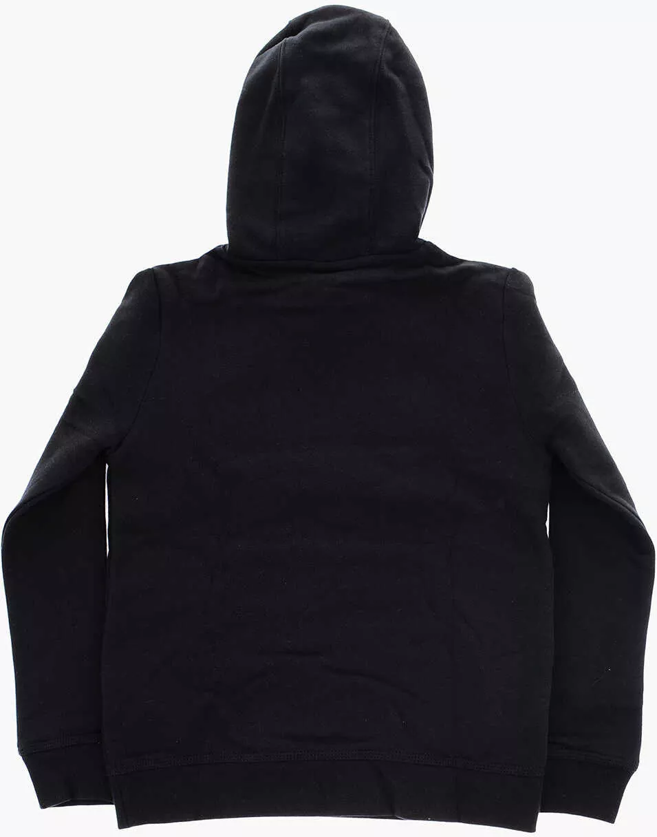 Bluze de trening Nike Logoed Side Band Fleeced Cotton Hoodie Black Baieti (BM 9458489) 3