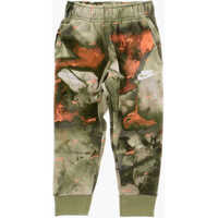 Pantaloni de trening Tie-Dye Effect Fleeced Cotton Joggers Baieti