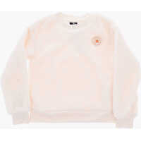 Bluze de trening Converse All Star Chuck Taylor Sherpa Crew-Neck Sweatshirt With Glitt