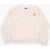 Converse All Star Chuck Taylor Sherpa Crew-Neck Sweatshirt With Glitt White
