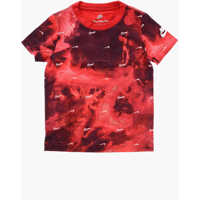 Tricouri Nike All-Over Logo Acid Wash Effect Crew-Neck T-Shirt