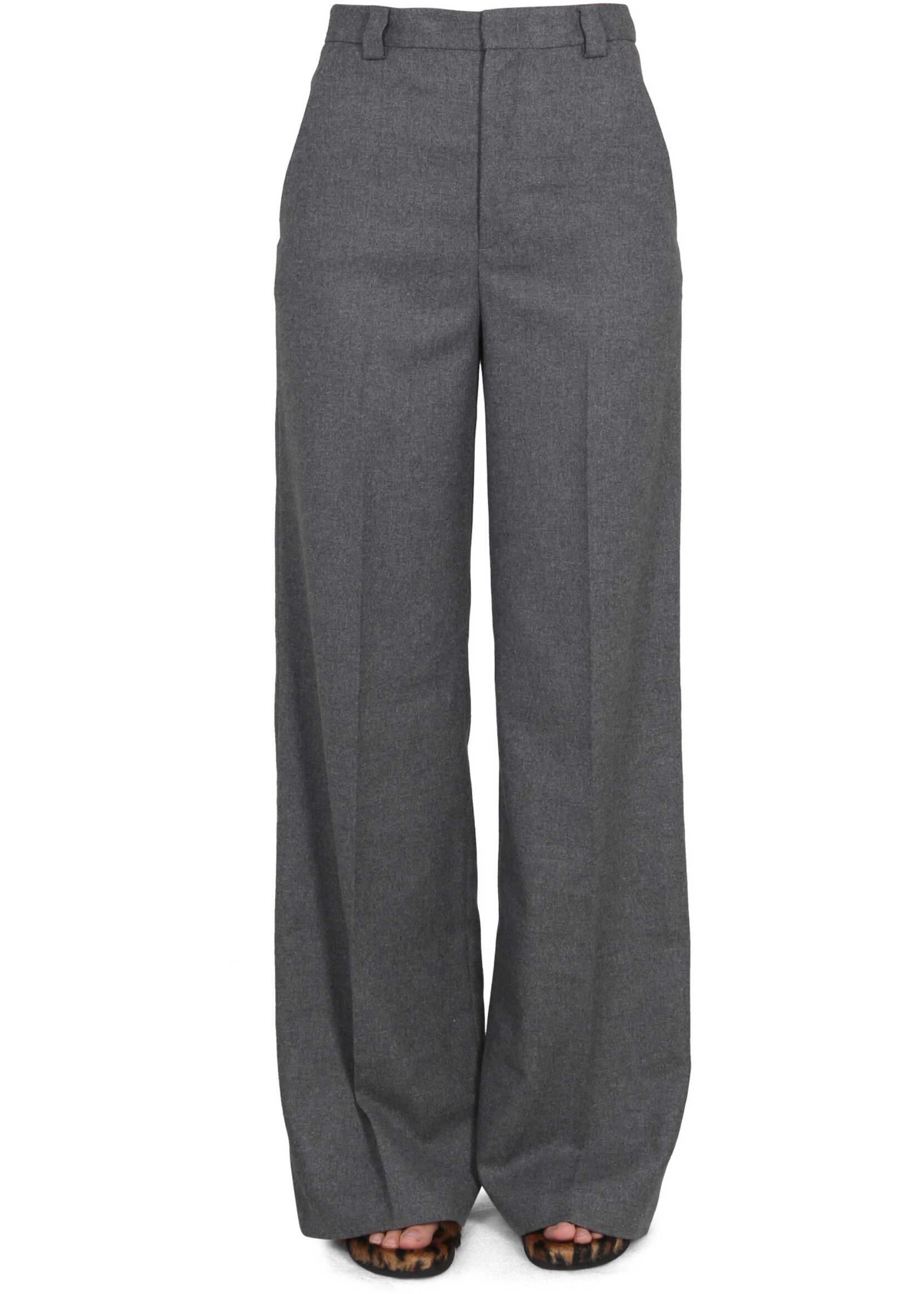 RED VALENTINO Flared Pants GREY