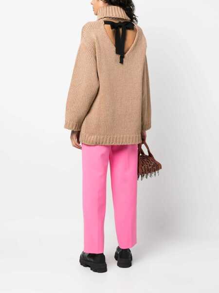 Pulovere RED VALENTINO Wool And Lurex Blend Sweater BEIGE Femei (BM 9459080) 2