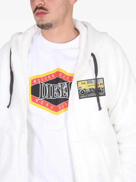 Hanorace Diesel Sweatshirt With Logo MULTICOLOUR Barbati (BM 9459095) 4