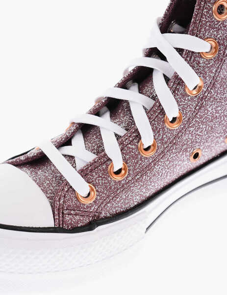 Sneakers Converse All Star Chuck Taylor 4Cm Glittered High-Top Sneakers Pink Femei (BM 9460355) 4