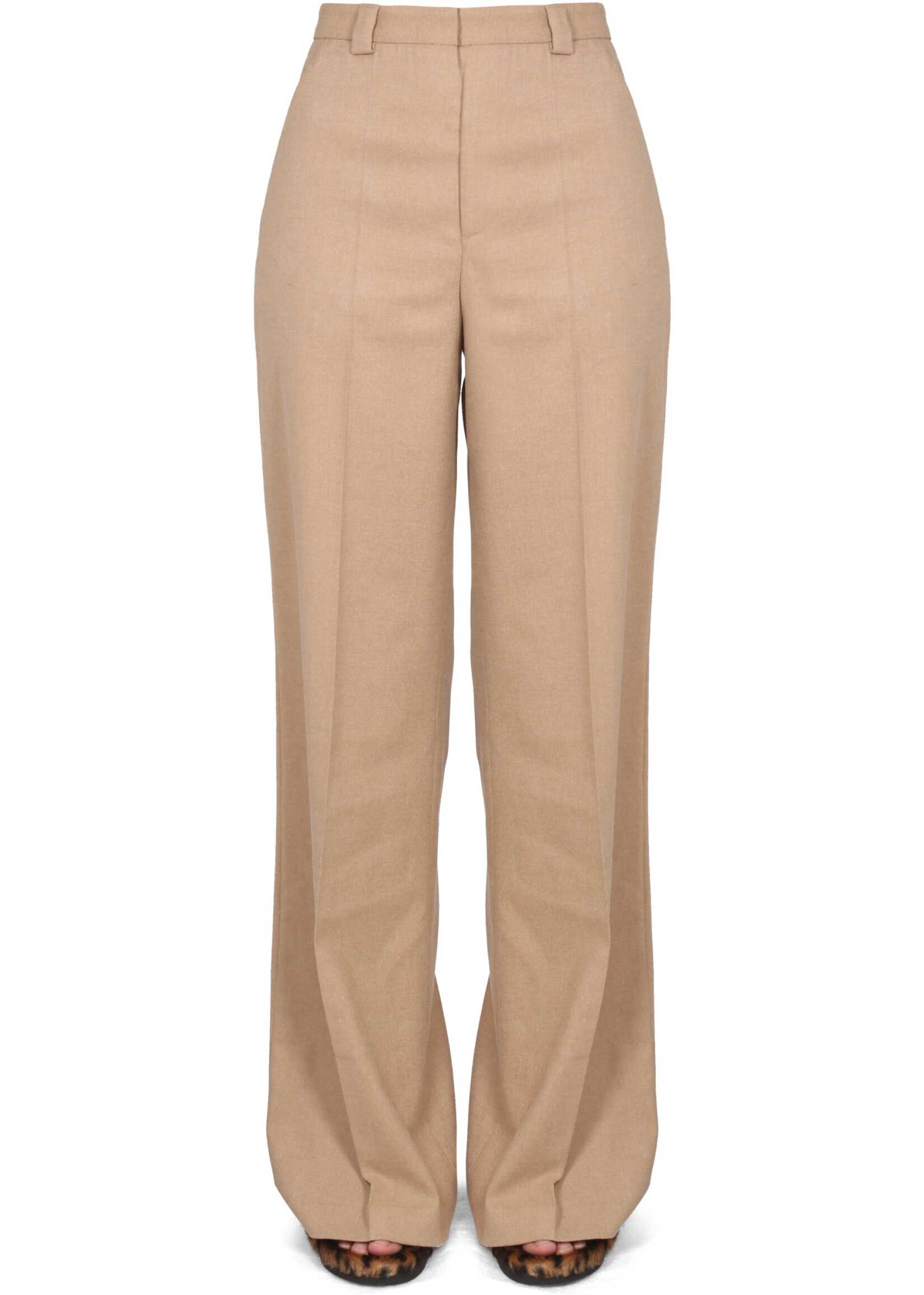RED VALENTINO Flared Pants BEIGE