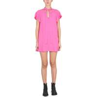 Rochii casual Crepe Dress With Scarf Femei