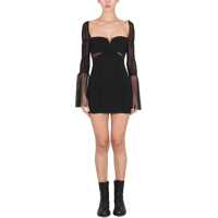 Rochii casual Crepe Flare Dress Femei