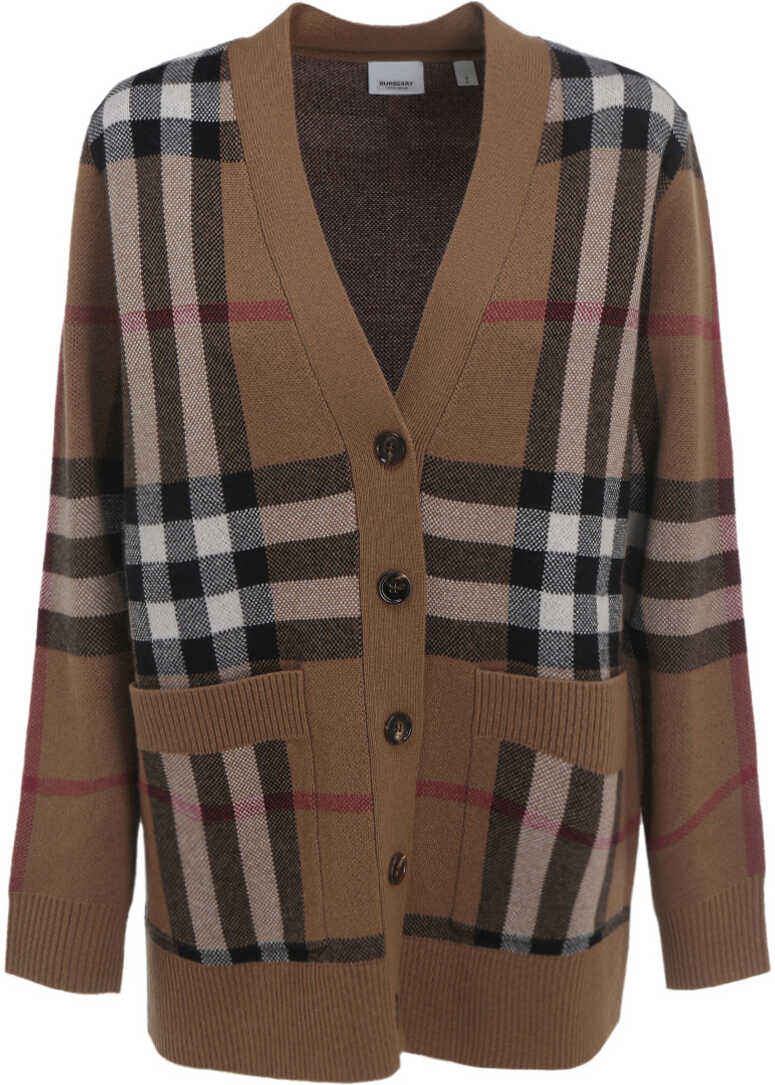 Burberry Willah Cardigan BIRCH BROWN