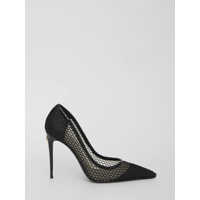 Pantofi cu toc Mesh And Patent Leather Pumps Femei