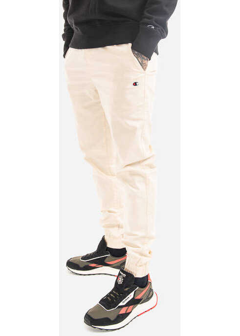 Champion Champion Stretch Cotton Twill Cuffed Trousers 214366 YS015* CREAMY