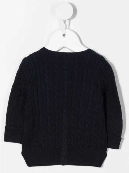 Cardigane Ralph Lauren MINI CABLE-TOPS-SWEATER Blue Fete (BM 9467504) 2