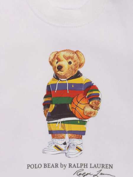 Tricouri Polo Ralph Lauren Polo Bear sweatshirt White Baieti (BM 9467561) 3