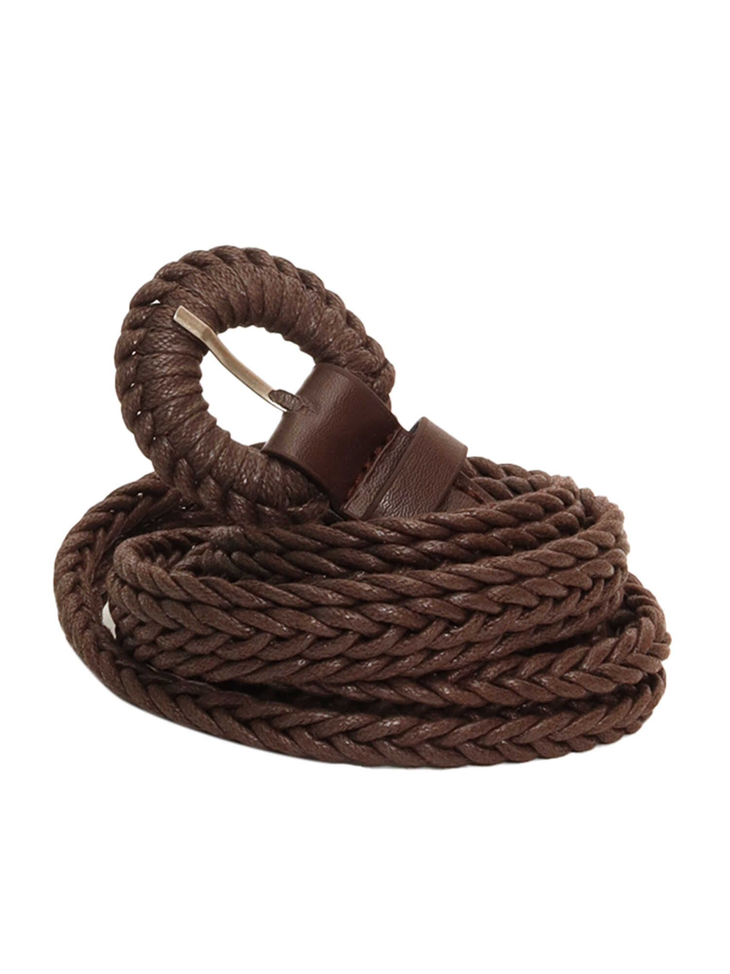 Monnalisa BRAIDED BROWN BELT Brown