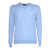 Fedeli V-neck pullover Light Blue