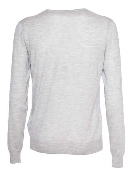 Pulovere casual Fedeli V-neck pullover Gray Barbati (BM 9468248) 2