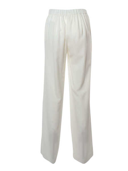 Pantaloni casual P.A.R.O.S.H. Wide pants White Femei (BM 9470075) 2
