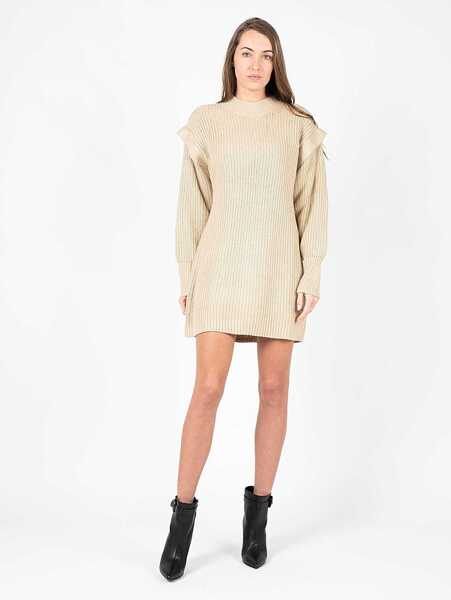 Rochii casual Silvian Heach PGA22120VE Beowy Femei (BM 9480767) 2