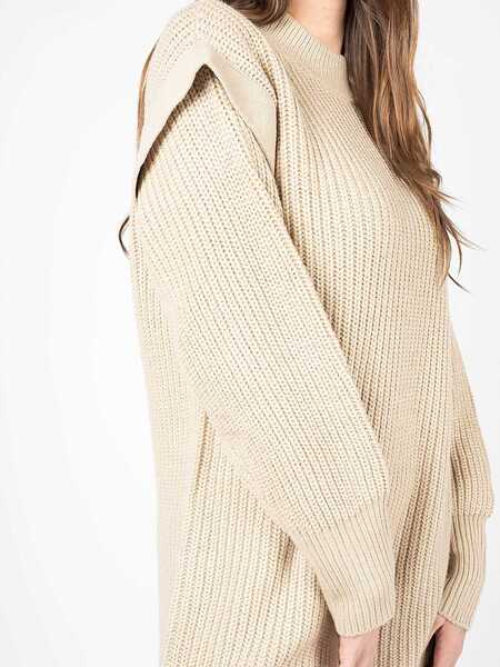 Rochii casual Silvian Heach PGA22120VE Beowy Femei (BM 9480767) 3