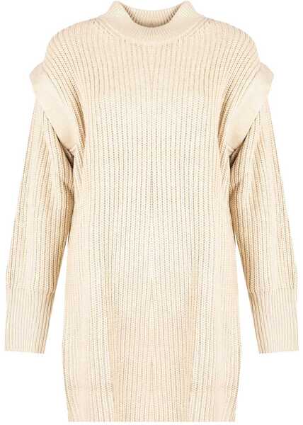Rochii casual Silvian Heach PGA22120VE Beowy Femei (BM 9480767) 5